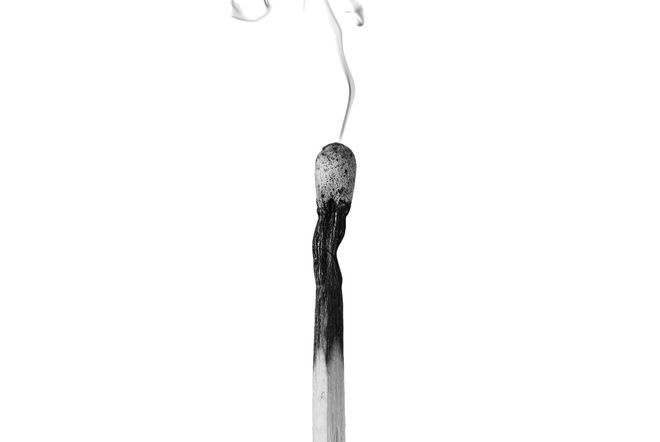 Fósforo queimando, metáfora burnout