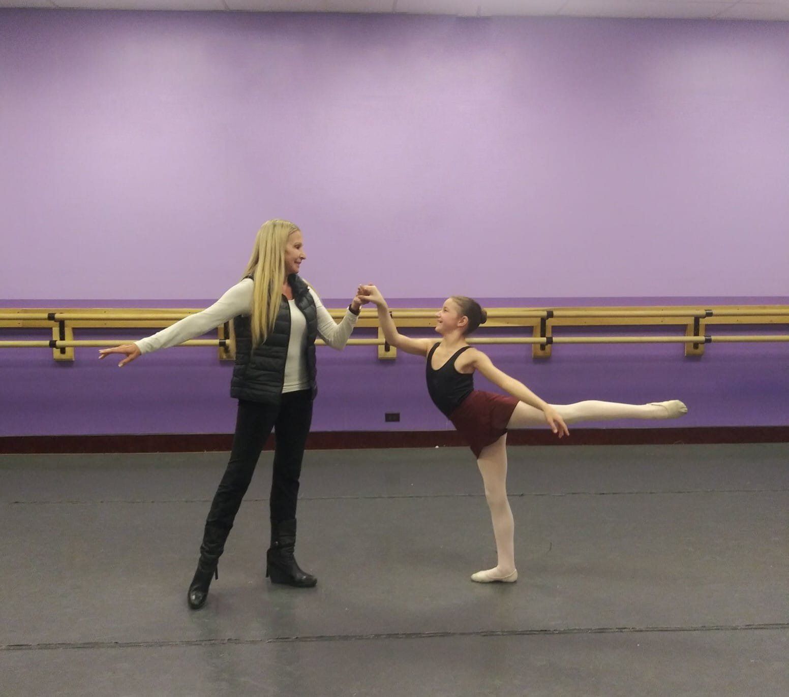 Phyllis Papa of ACBT with Dancer
