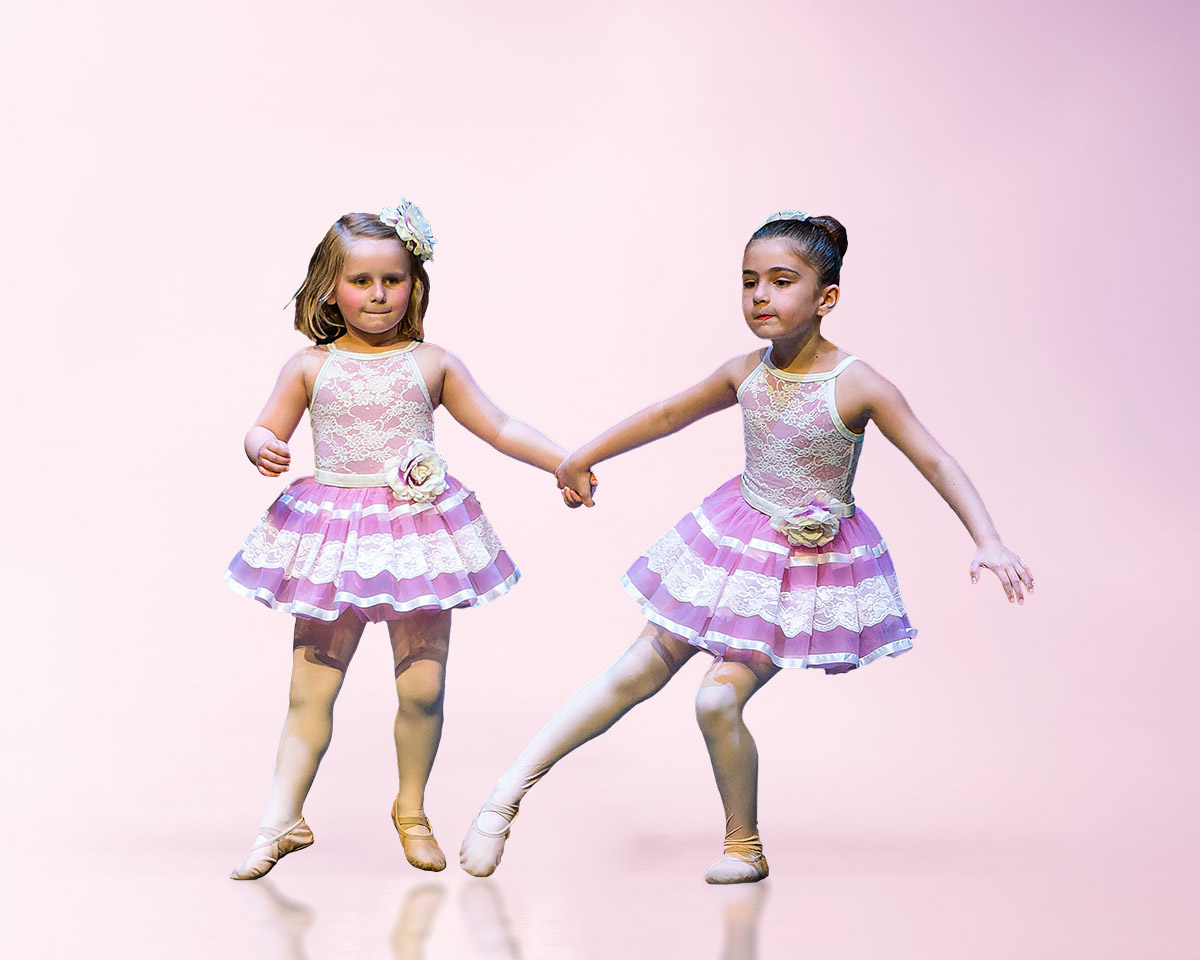 A our young ballerinas.