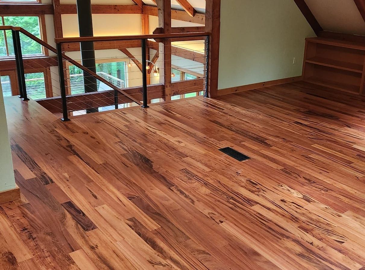 floor and stair renovation
