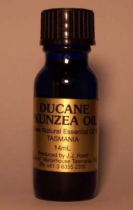 A bottle of ducane kunzea oil from tasmania— Atherton Health Food Centre in Atherton, QLD