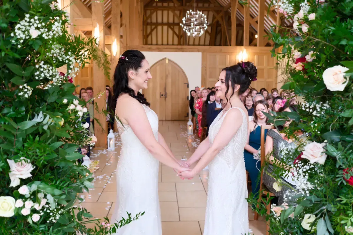 Gay wedding photography in Hampshire by Asrphoto