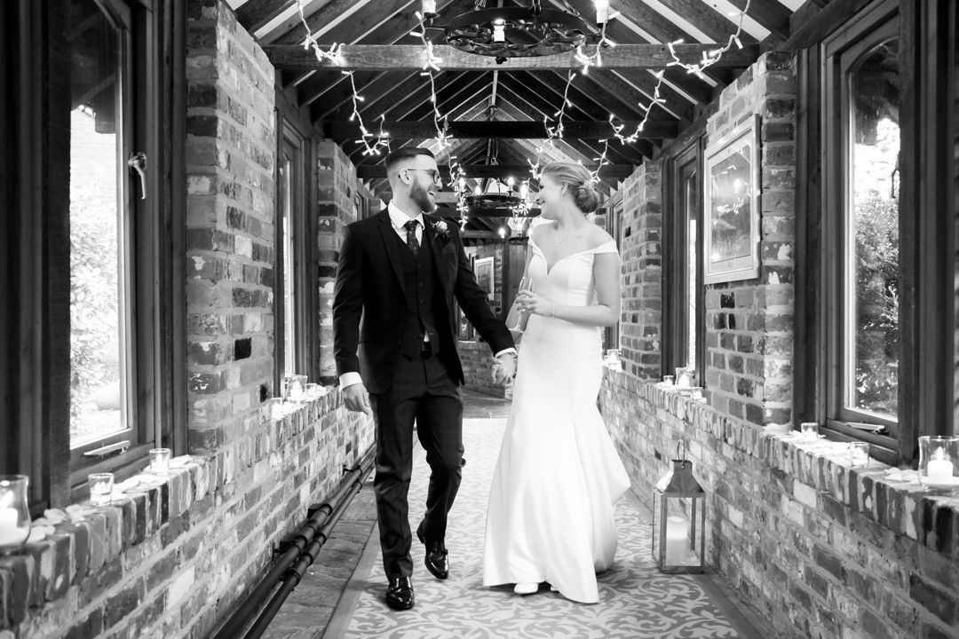 Photography of bride and groom in Hampshire