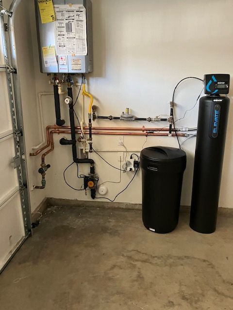 Water filtration system installation in Orange County CA