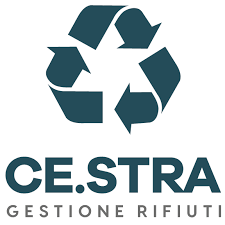 CE.STRA logo with recycling symbol and text “GESTIONE RIFIUTI”