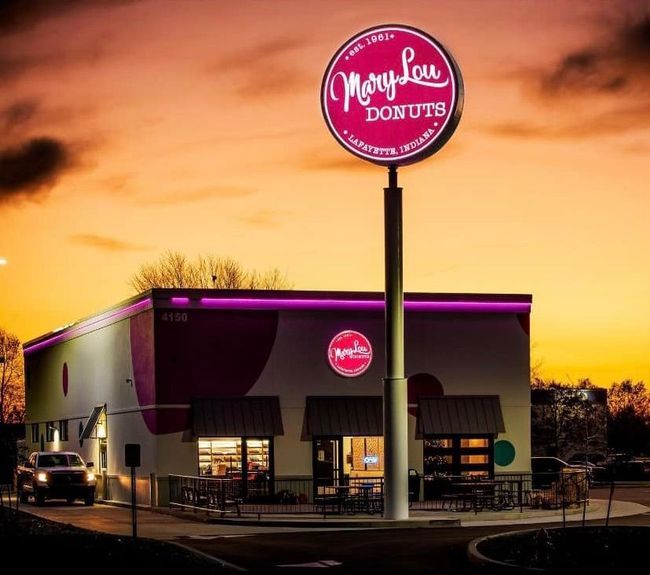 Mary Lou Donuts new building