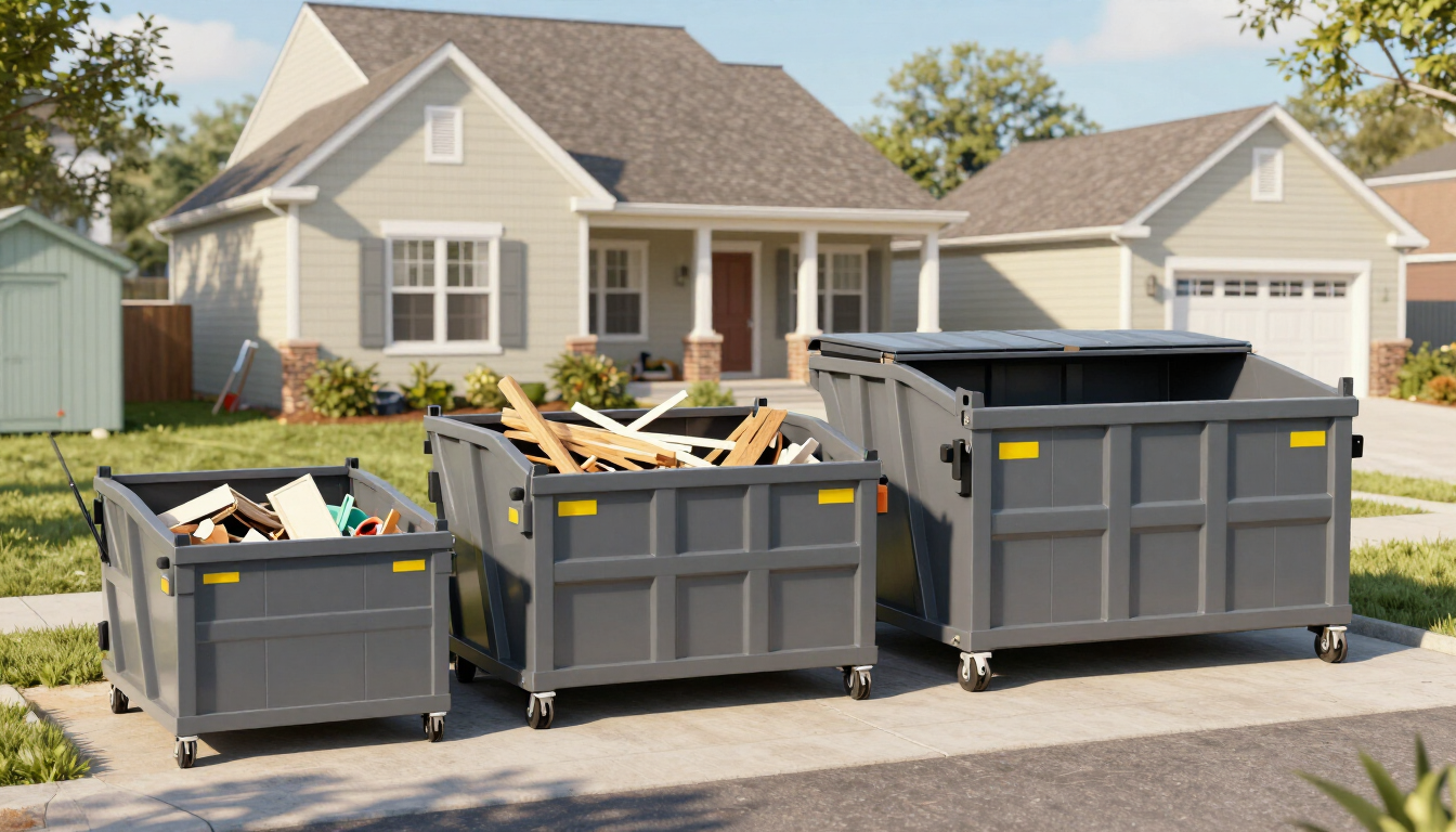 Renovation dumpster rental delivered in LaFayette, GA