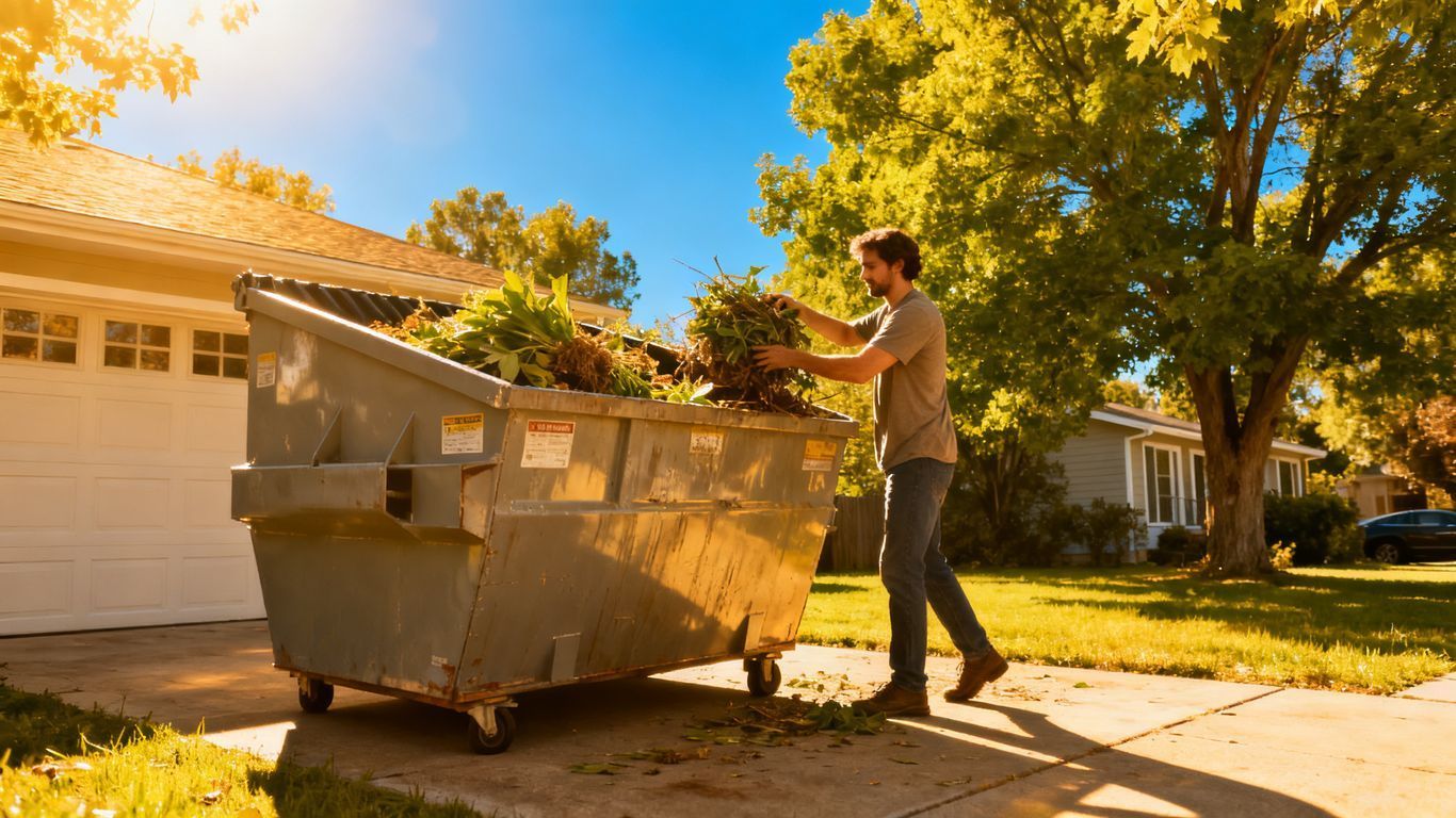 spring cleaning dumpster rental Northwest Georgia