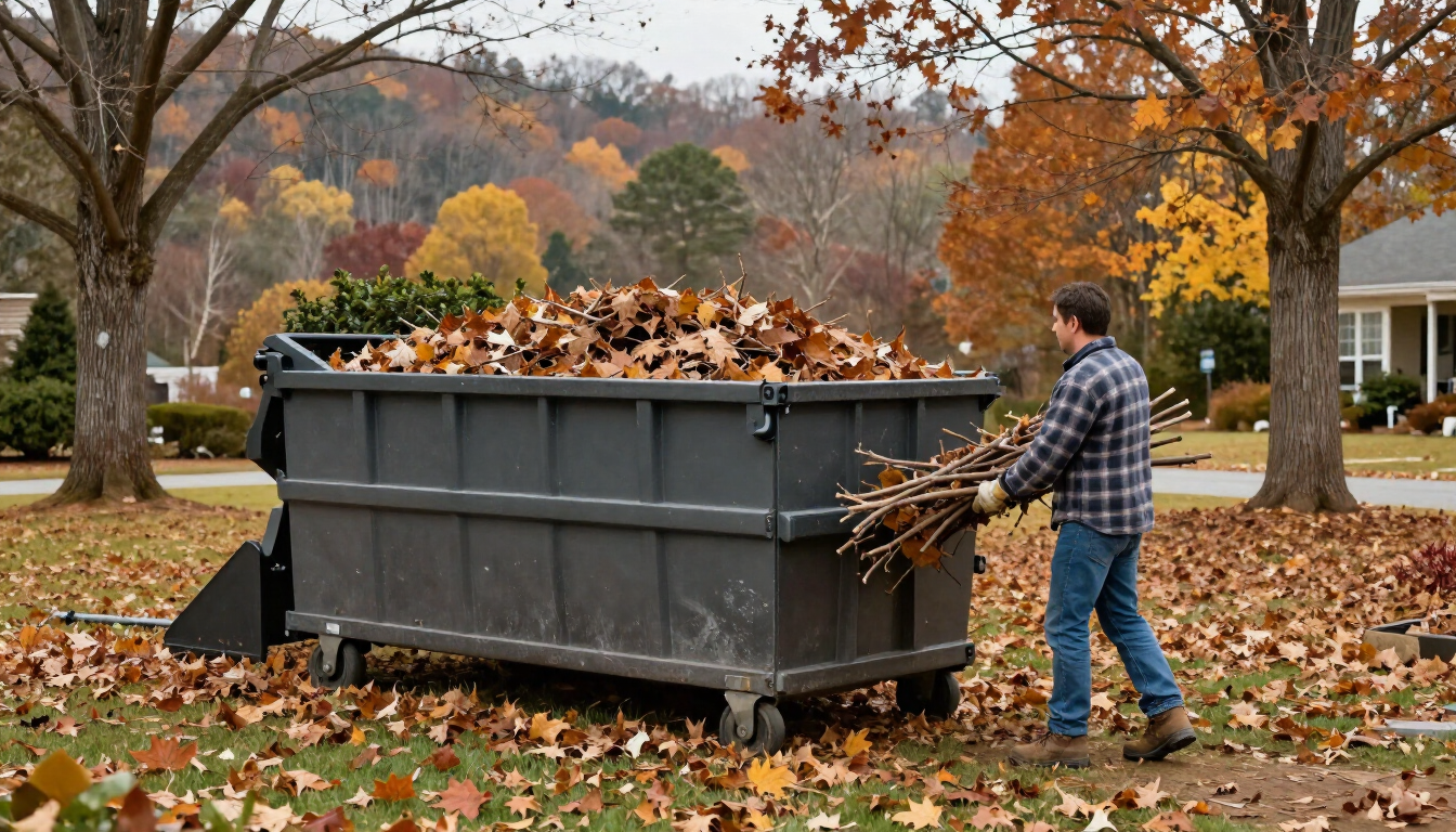 Yard Waste Dumpster Rental in Lookout Mountain GA