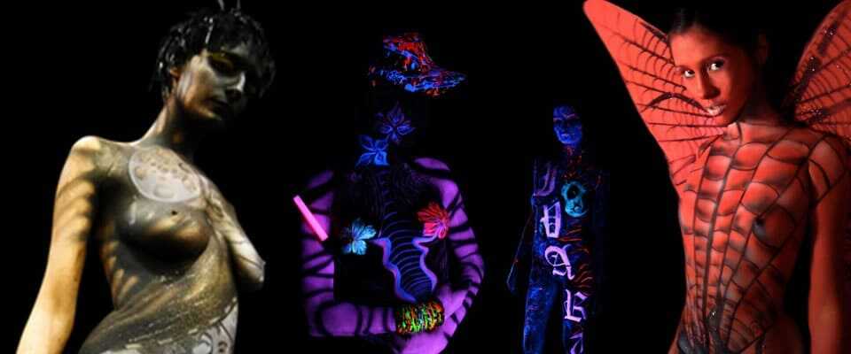 bodypainting fluo
