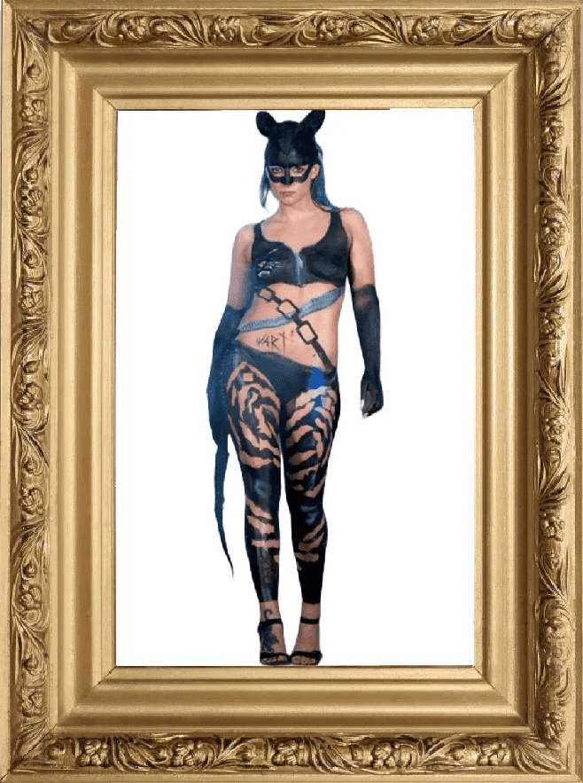 bodypainting lombardia
cat woman
