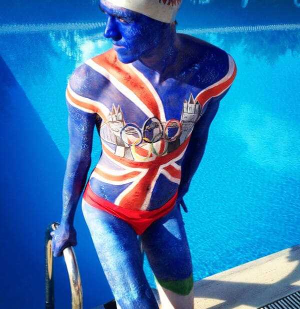 olimpic game bodypainting Milano
