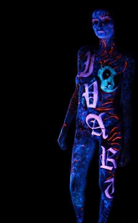 body art fluo
