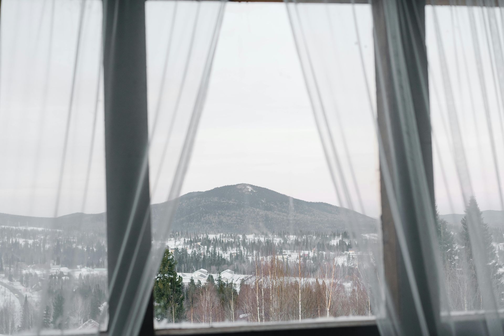 An open window in a cold room during cold st cloud winters