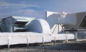 Rooftop Duct Work