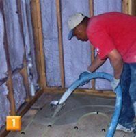 Worker Holding A Tube