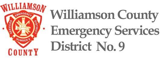 A logo for Williamson County Emergency Services district no. 9