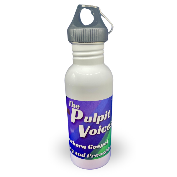 The Pulpit Voices Water Bottle
