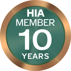HIA MEMBER 10 YEARS