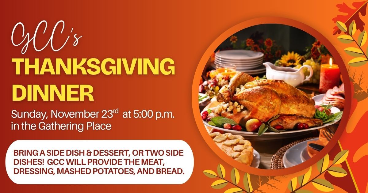 GCC Thanksgiving Dinner