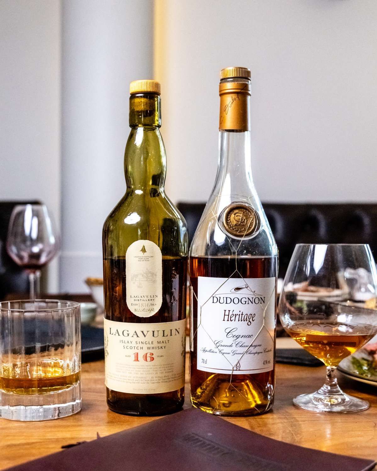 Range of beers, ciders, spirits and wine at Wood and Bone in Morrabin