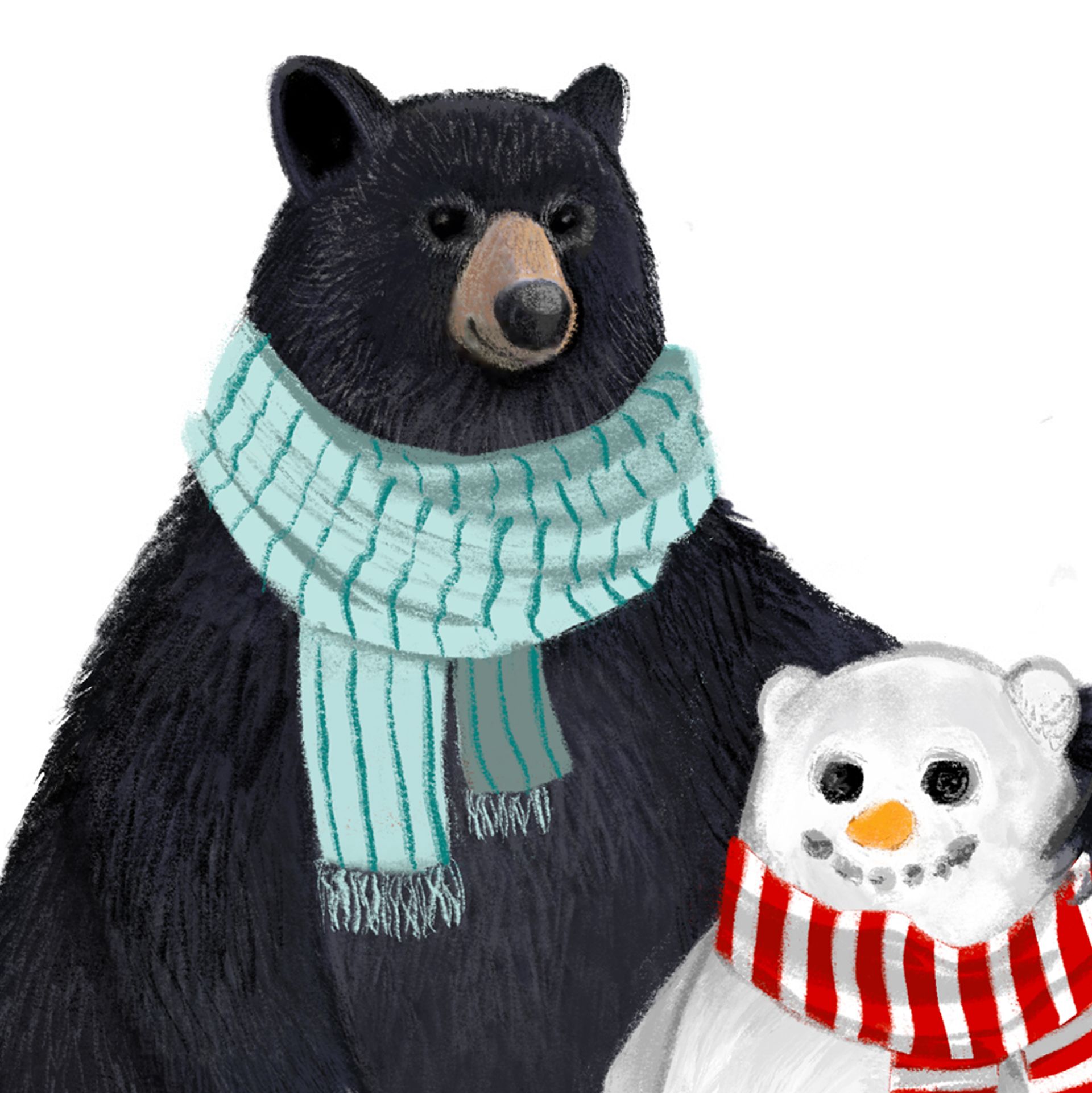 A very BEARY Christmas Bear Card