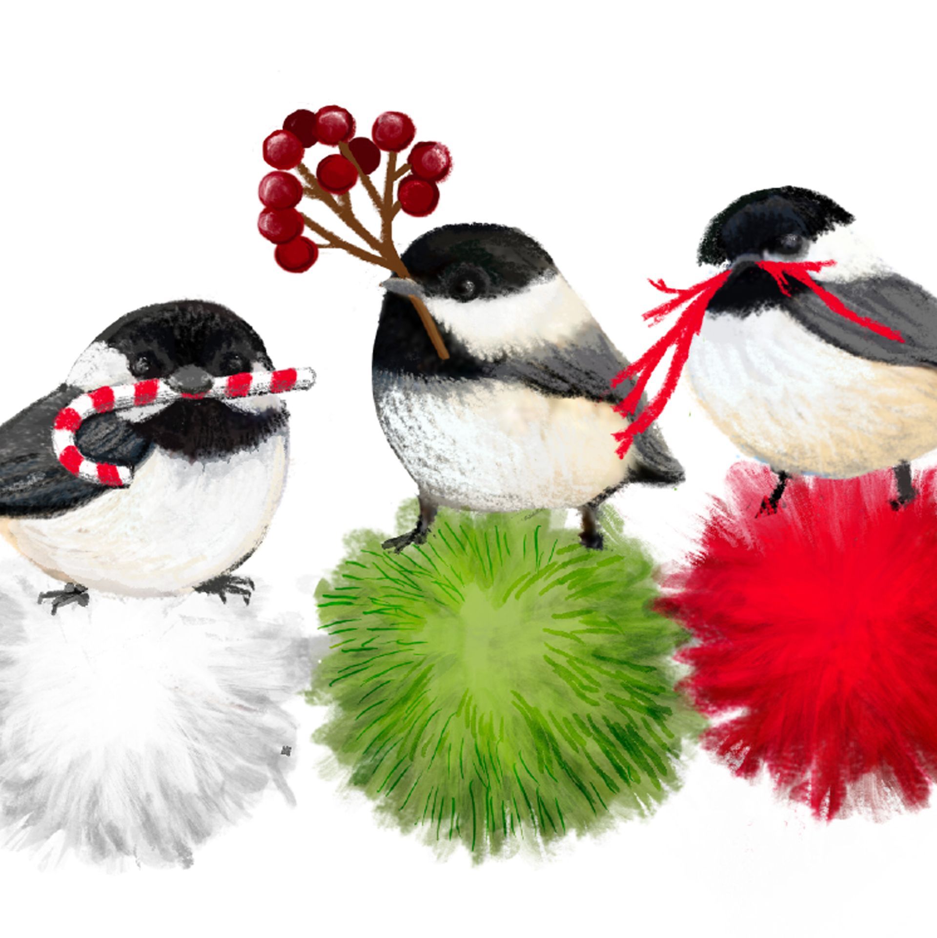 From our LITTLE FLOCK Card