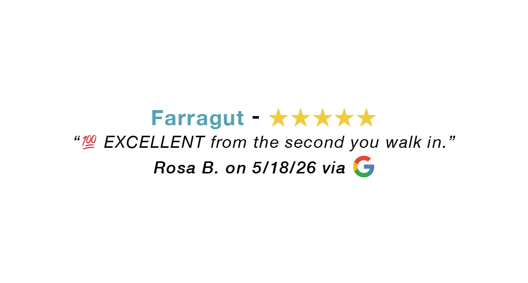 Farragut Tennessee allergy clinic five-star review. Excellent from the second you walk in.