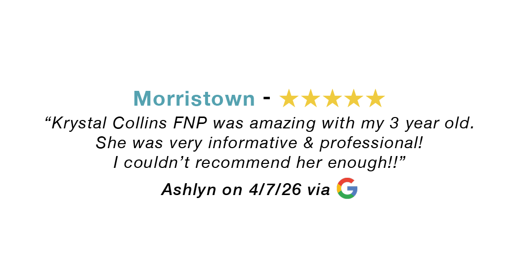 Morristown Tennessee clinic review. Krystal Collins FNP was amazing with my 3 year old. Very informative and professional! 