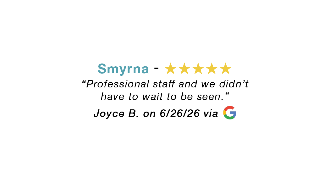 Smyrna 5-star review: Professional staff