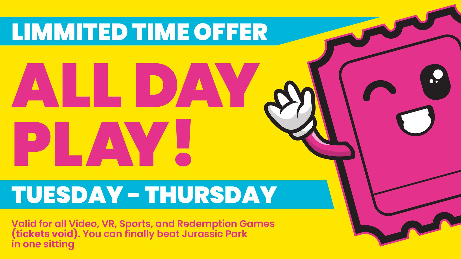 Arcade games mini golf and parties at three locations with bigger thrills better prizes and nonstop excitement