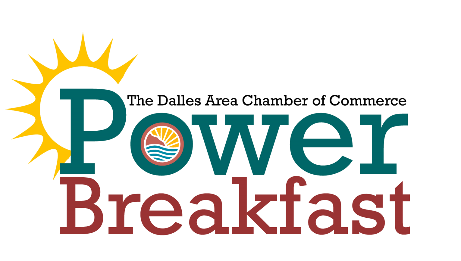 The dallas area chamber of commerce power breakfast logo