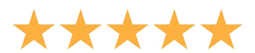 Gold stars on a white background.