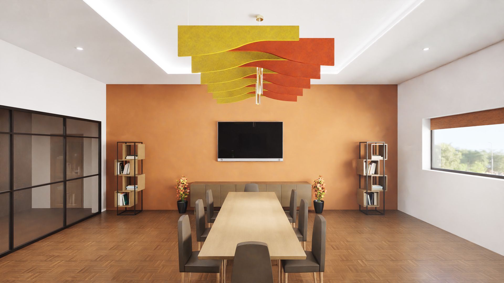 ProSound Acoustic Ceiling Rafts in a church