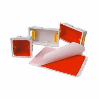 Acoustic putty pads for electrical sockets