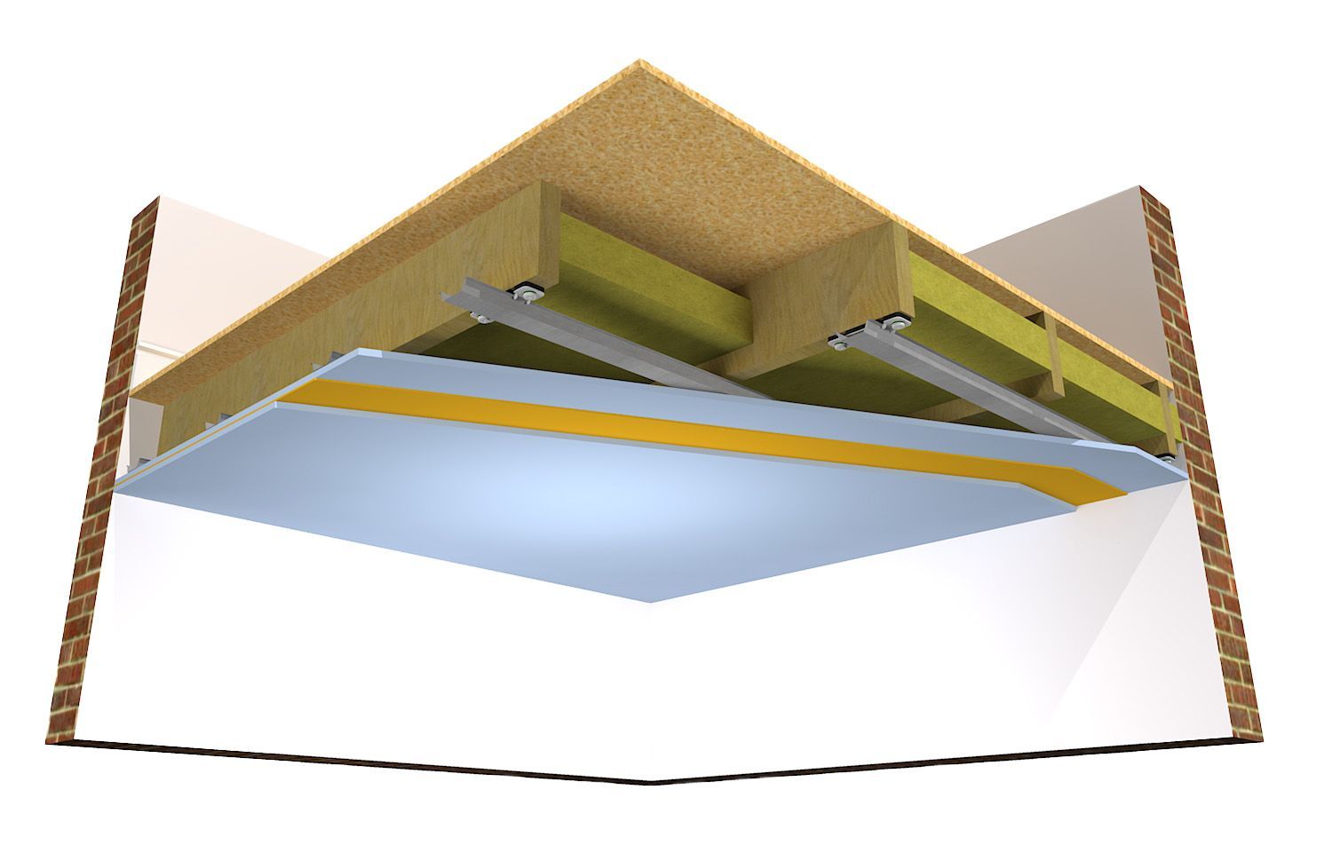 ReductoClip Timber Ceiling Solution