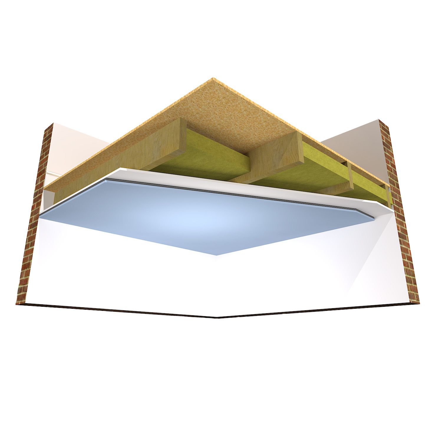 Soundproofing timber ceiling SoundBoard 4