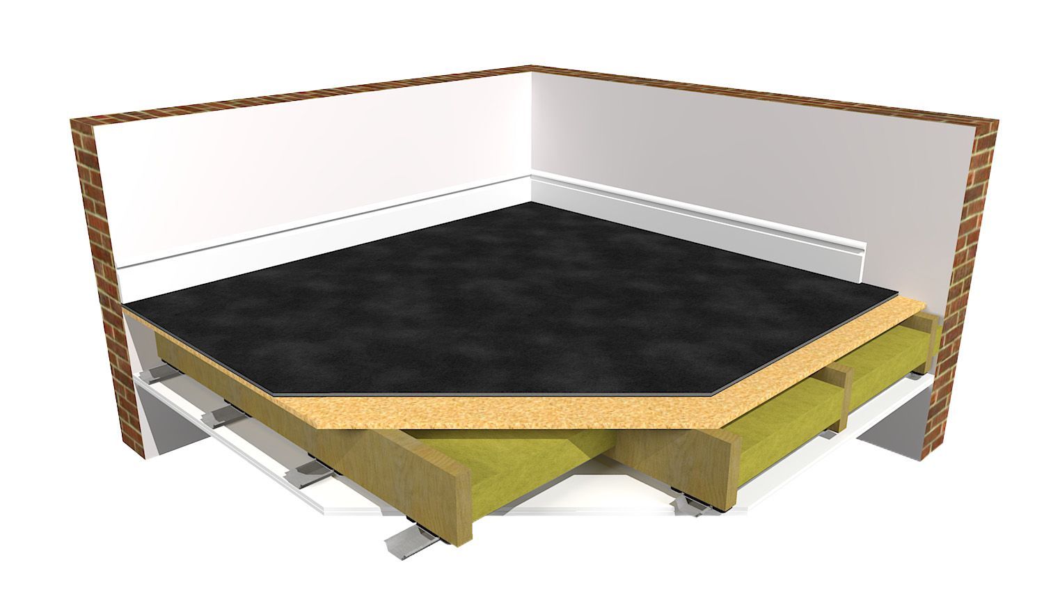 SoundMat 3 Plus timber floor home cinema soundproofing
