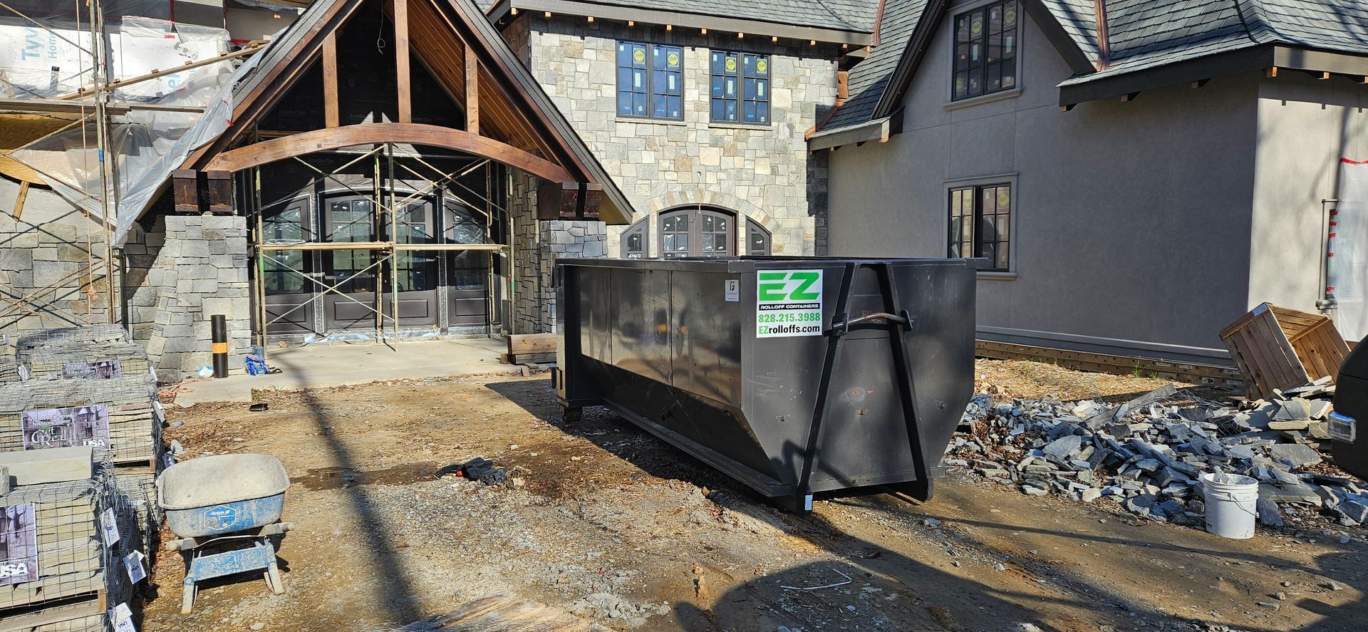 Where Can You Put a Dumpster on Your Property in Asheville NC?