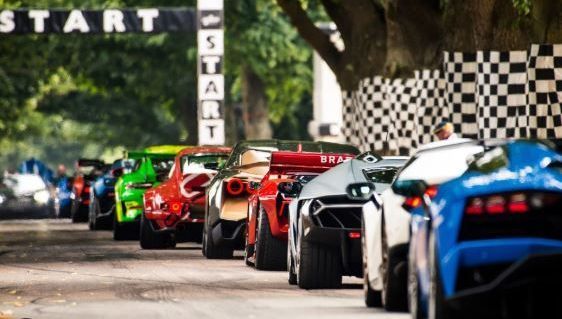 Book your transport to the Goodwood Festival of Speed with Brookline