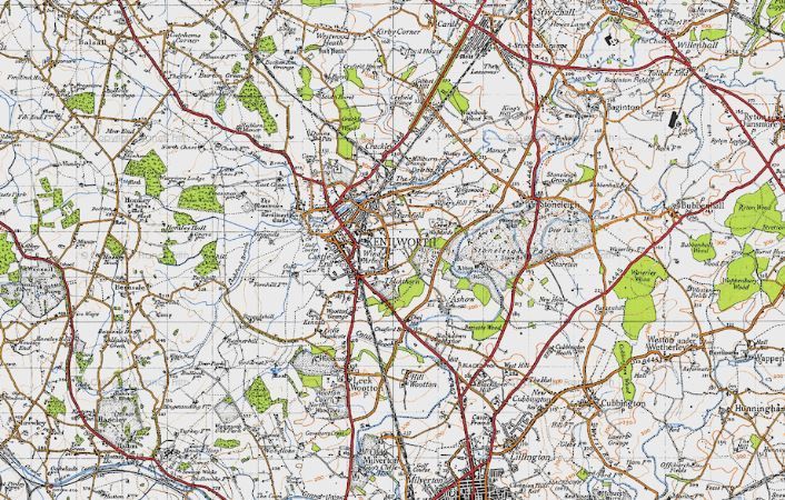 Kenilworth, Warwick, Royal Leamington Spa, Stratford-upon-Avon, Rugby, Coventry, Birmingham and the Cotswolds