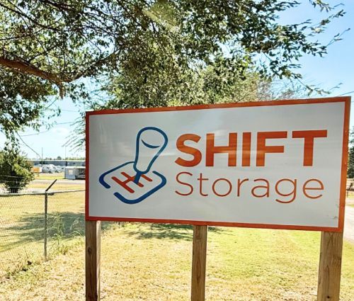 Shift Storage Sign Houston