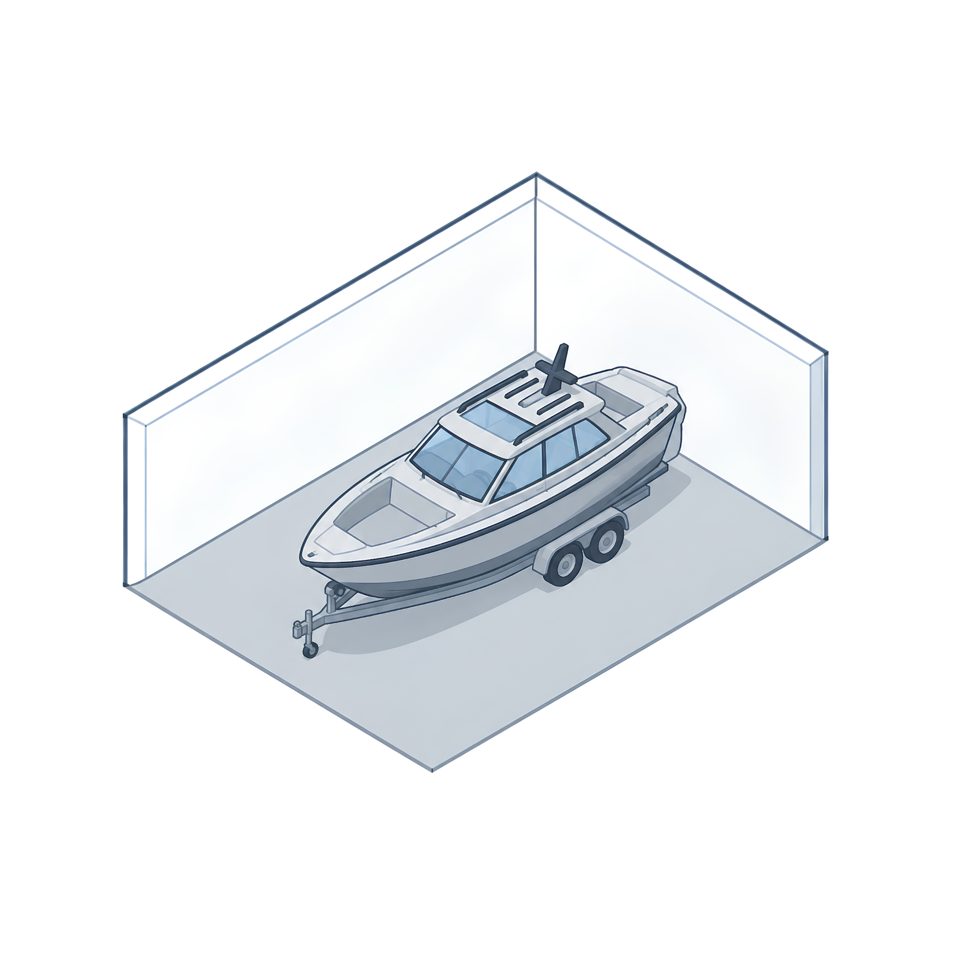 Covered RV and boat storage in Oklahoma City, OK