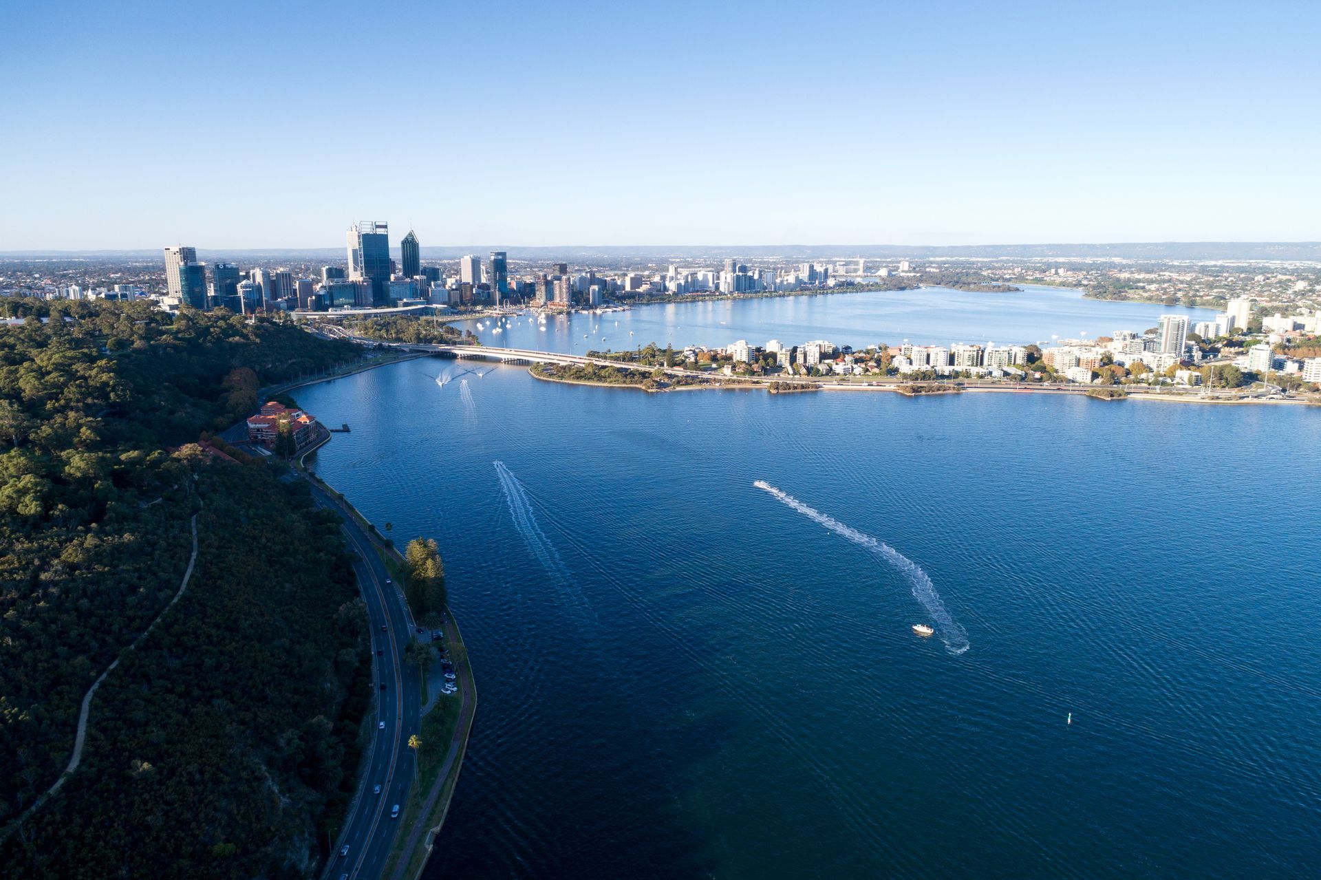 Perth city skyline