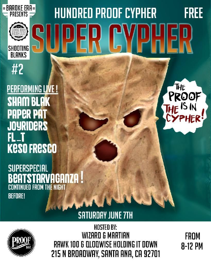 Monday Night poster for a music and comedy party