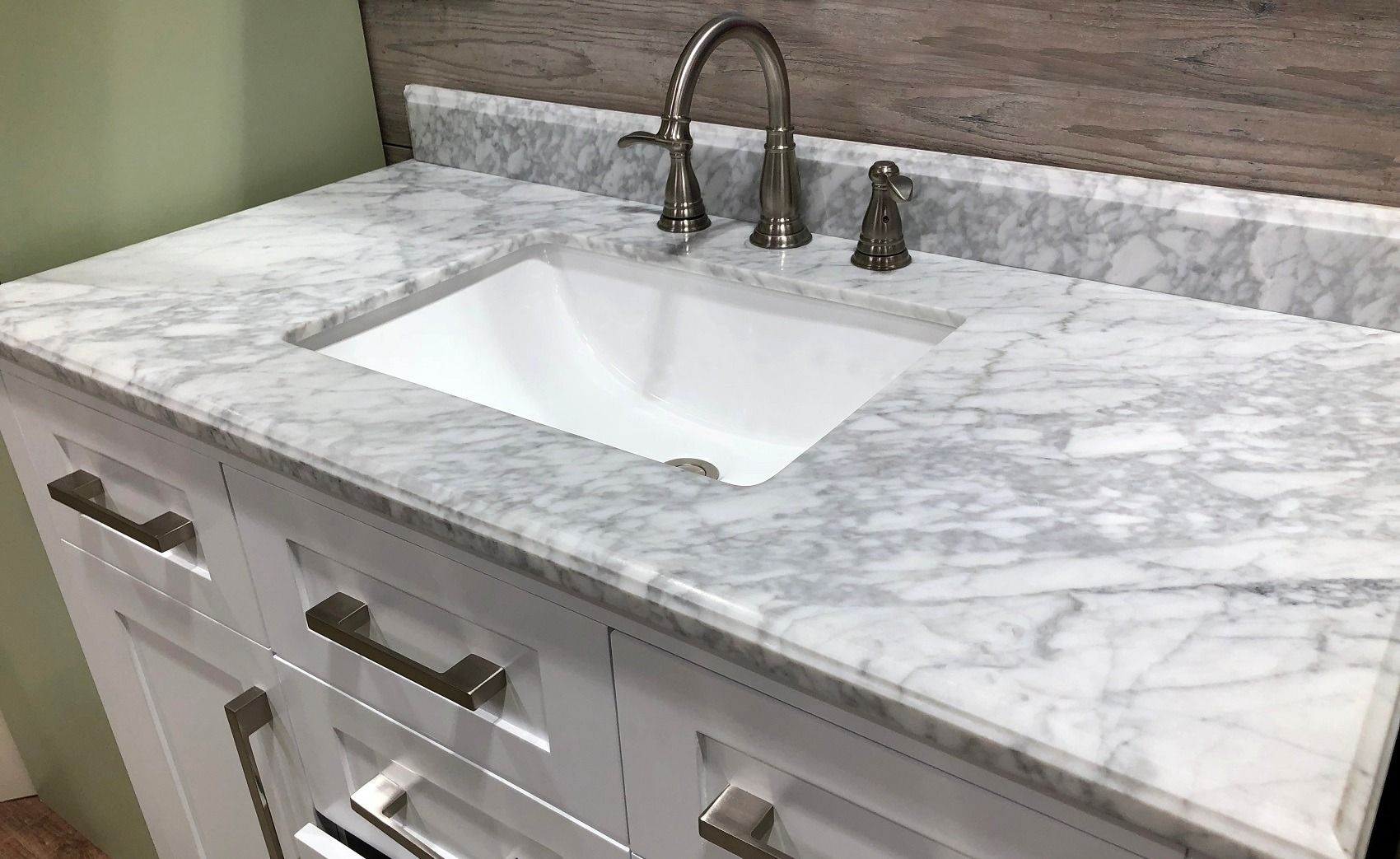 An example of stone countertop work by Ambiance Stone