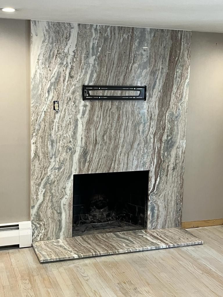 An example of custom stone work by Ambiance Stone