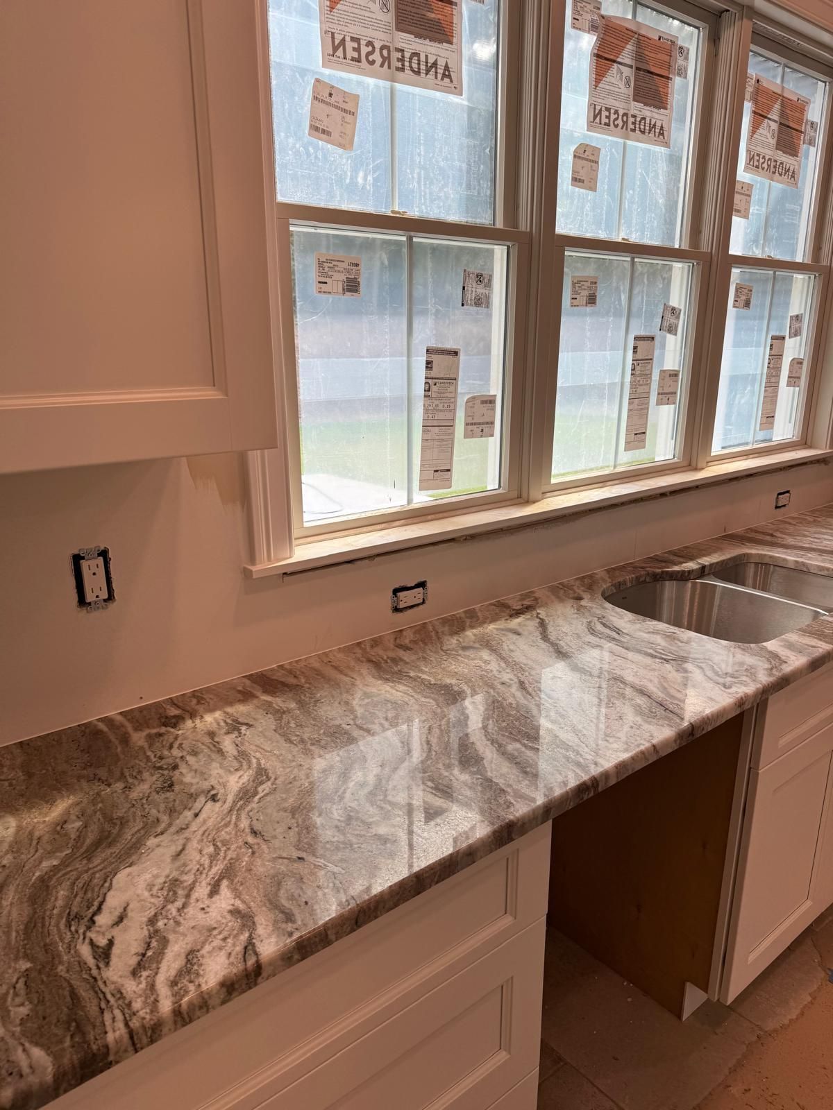 An example of stone countertop work by Ambiance Stone