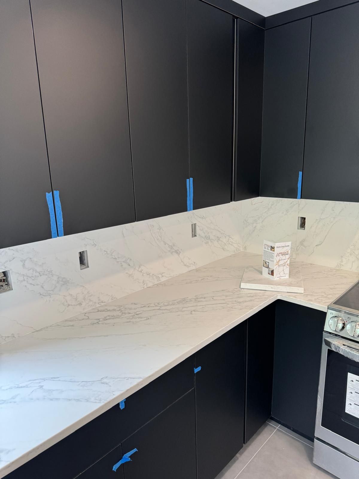An example of stone countertop work by Ambiance Stone