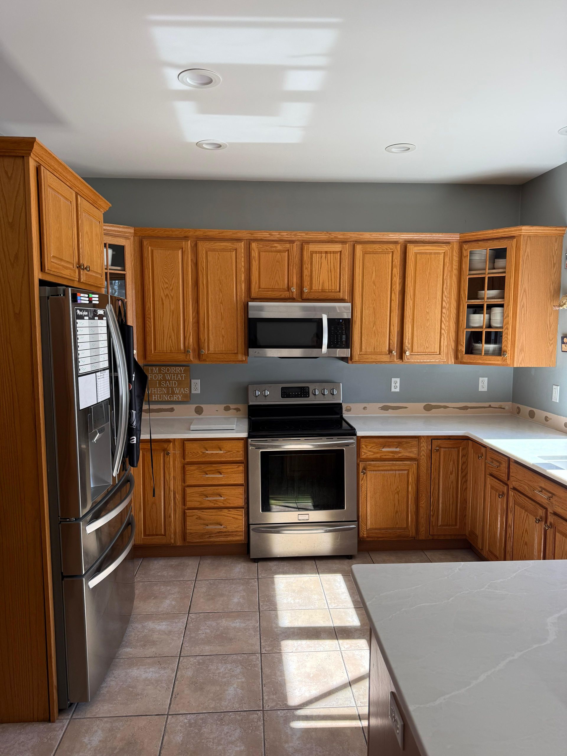 An example of stone countertop work by Ambiance Stone